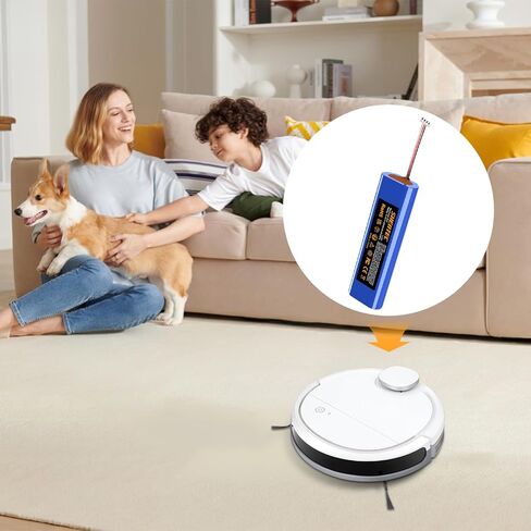 Shentec 4500mAh Battery Replacement for Ecovacs Deebot N8, N8+, N8 Pro, N8 Pro+, Deebot N5, Deebot Ozmo 920, 930, 901, 905, 937, 900 Robot Vacuum Cleaner. in Saudi Arabia