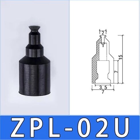 10PCS Vacuum Sucker Manipulator ZP-10/12/14/17/20 Pneumatic Industrial Robot Accessories Mini Vacuum Rubber Suction Cup(ZPL-02 Black) in Saudi Arabia