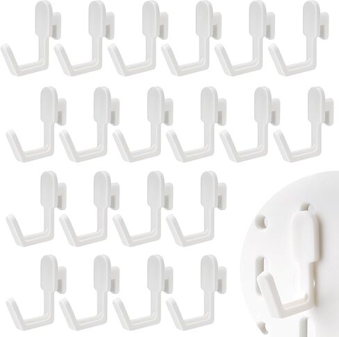 بالإضافة إلى 20 قطعة من خطافات Pegboard، وخطافات لوحة Pegboard للتعليق، وملحقات منظم لوحة Pegboard المتوافقة مع IKEA Skadis Pegboard، وشماعات عالمية للمطبخ والمكتب in Kuwait