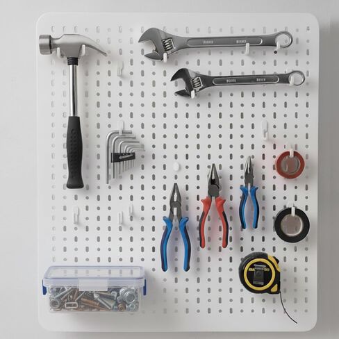 بالإضافة إلى 20 قطعة من خطافات Pegboard، وخطافات لوحة Pegboard للتعليق، وملحقات منظم لوحة Pegboard المتوافقة مع IKEA Skadis Pegboard، وشماعات عالمية للمطبخ والمكتب in Kuwait