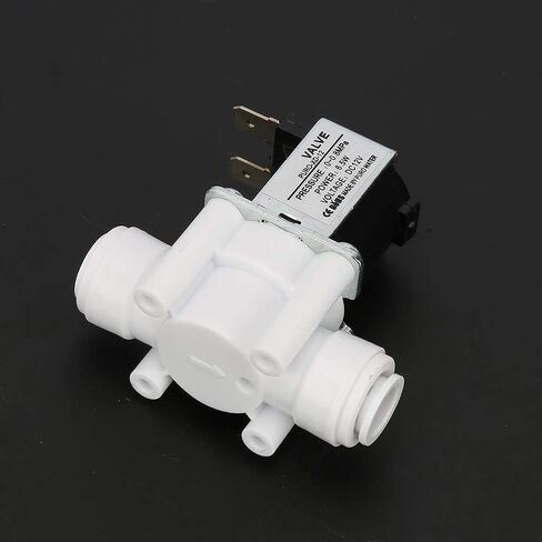 1 Pcs PURO-XD-12 3/8 inch Water Purifier Valve, Copper Plastic Electric Solenoid Valve, DC 12V Normally Closed Quick Connect Solenoid Water Valve in Saudi Arabia