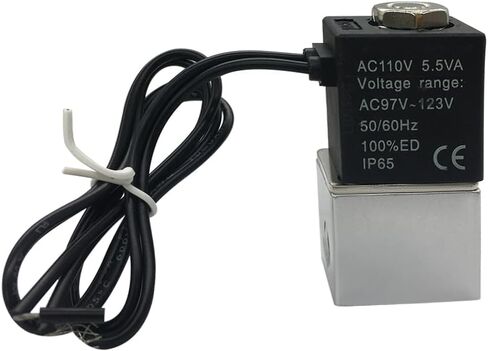 Electric Solenoid Valve 1/4" NPT AC 110V 2 Way Normally Closed in Saudi Arabia