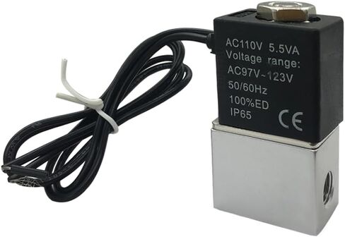 Electric Solenoid Valve 1/4" NPT AC 110V 2 Way Normally Closed in Saudi Arabia