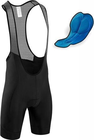 qualidyne Men's Cycling Bib Shorts 4D Padded Bike Bib Shorts Road Biking Bicycle Shorts in Saudi Arabia