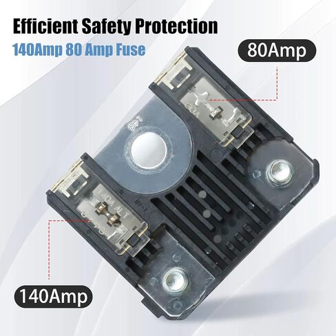 82211CA010 140Amp 80 Amp Fuse مع قاعدة طرفية للبطارية، بديل لسوبارو BRZ 2013 2014 2015 2016 2017 2018، يستبدل 81608AG020 in Saudi Arabia