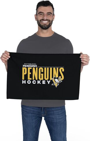 Northwest Pittsburgh Penguins NHL City Hockey Rally Towel 18 x 15 Inches in Saudi Arabia