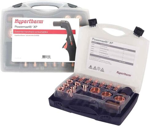 Hypertherm 851510 مجموعة مستهلكة، Powermax45 XP Essential محمول باليد، 45 أمبير، قطع in Kuwait