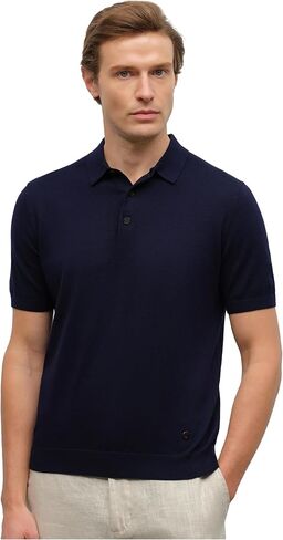 KVSS Men's Polo-Neck T-Shirts Short Sleeve Pima Cotton & Cashmere Polo Shirt for Men | Luxury from Inner Mongolia in Saudi Arabia