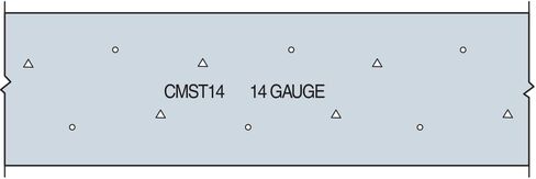 Simpson Strong-Tie CMST14 CMST 52-1/2 ft. 14-Gauge Galvanized Coiled Strap in Saudi Arabia