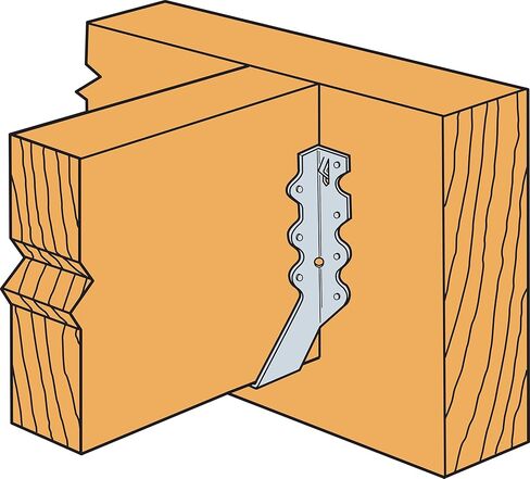 Simpson Strong-Tie LU28R-18 LU Galvanized Face-Mount Joist Hanger for 2x8 Rough (Pack of 50) in Saudi Arabia