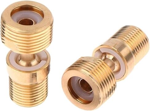 1/2Pcs Adjustable Angle Adapter Valve with 360-Degree Flexibility Copper Construction Universal Fit for Plumbing Accessories(2pcs) in Saudi Arabia