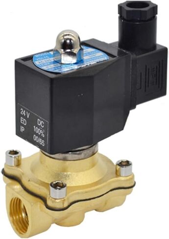 3/4 Inch Normally Closed Solenoid Valve 220V 110V 24V 12V Brass Electric Solenoids Valves 1Pcs(G_120VAC_NBR-SEAL) in Saudi Arabia