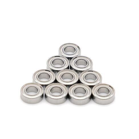 SR166ZZ Stainless Steel 3/16 X3/8 X1/8 Inch Miniature SR166 ZZ Ball Bearings 10Pcs in Saudi Arabia