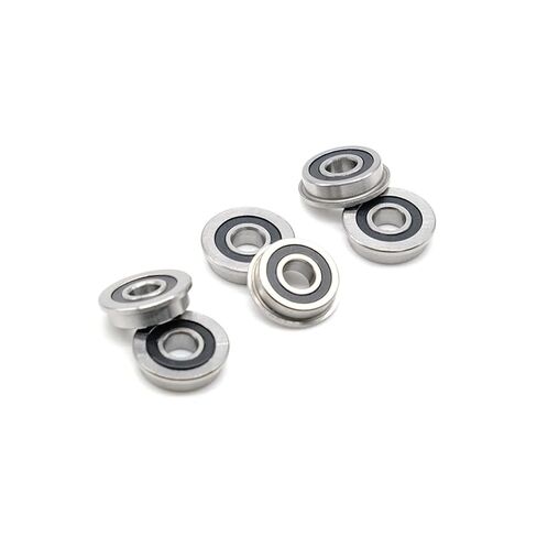 F695-2RS Bearing 5x13x4mm Flanged Miniature F695 RS F695RS 10Pcs(F623RS 3X10X4) in Saudi Arabia