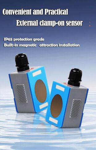 Ultrasonic Flow Meter Flowmeter with SD Card Data Logger DN25~100mm TS-2 Small Size Clamp-on Transducer in Kuwait