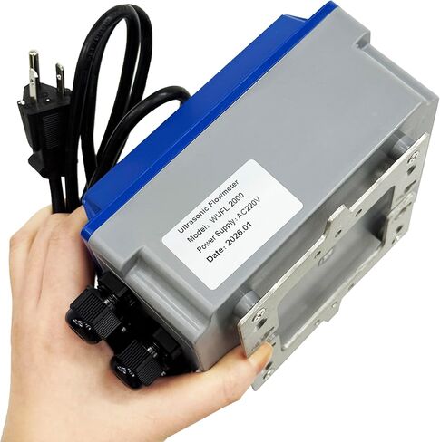 Ultrasonic Flow Meter Flowmeter with SD Card Data Logger DN25~100mm TS-2 Small Size Clamp-on Transducer in Kuwait