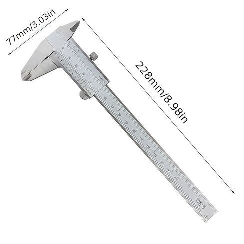 High Precision Vernier Caliper- 0-150mm Manual Micrometer, Smooth Sliding, Durable and Easy to Use, Suitable Industrial, Mechanical, Jewelry Making, No Power Required, Precision Engineering and Han... in Saudi Arabia