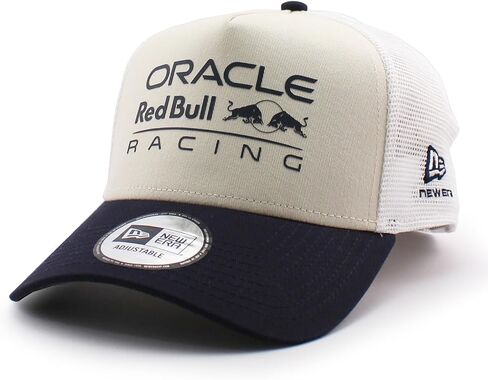 New Era Mesh Cap, Oracle Red Bull Racing SEASONAL TRUCKER MESH CAP CREAM-NAVY ORACLE RED BULL RACING Snapback SNAPBACK 940EF Hat, Trucker Cap in Saudi Arabia