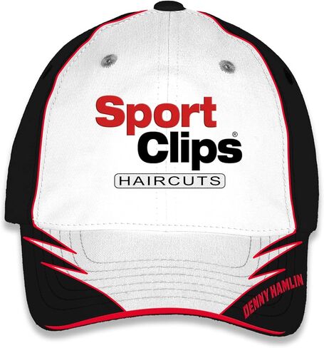 Denny Hamlin #11 NASCAR 2025 Element Snapback White Hat in Saudi Arabia