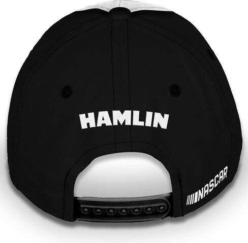 Denny Hamlin #11 NASCAR 2025 Element Snapback White Hat in Saudi Arabia
