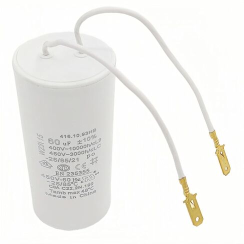 مكثف محرك 60μF 450VAC - FA7147-5 FA7175 بديل مناسب مباشرة لوحدات طاقة الرفع الأوتوماتيكية الدوارة والأمامية، حامل إضافي in Kuwait