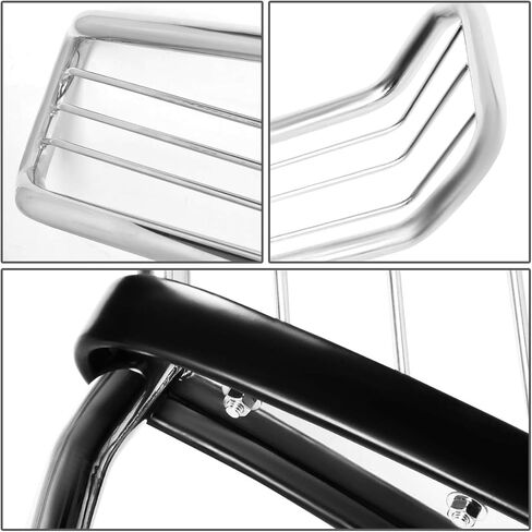 Auto Dynasty Mild Steel Front Bumper Headlight/Grille Brush Guard Compatible with 04-12 Chevy Colorado/GMC Canyon in Saudi Arabia