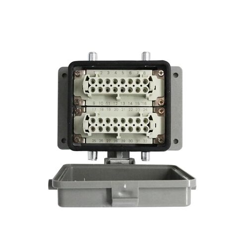 1PCS H32B-HE-032 Heavy Duty Connector 32-Pin 16A with Cover in Saudi Arabia