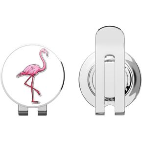 مشبك قبعة جولف جميل كلاسيكي من Flamingo مع علامة كروية مغناطيسية in Kuwait