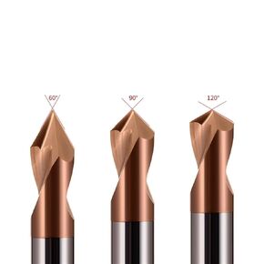 60 Degree Countersink Chamfer Drill Bits 1Pcs(HRC45,12x75(60 Degree)) in Kuwait