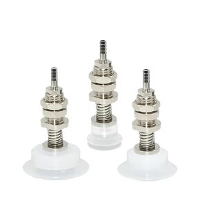 1pc Double Layer Vacuum Chucks PBFS-06/08/10/15/20/25/30/35/40/50-S White Vacuum Suction Cup(PBFS-20X6-S) in Saudi Arabia