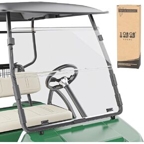 10L0L Golf Cart HD Windshield for Club Car DS 2000.05-UP,HD Shatterproof & Foldable Windproof Windshield in Kuwait