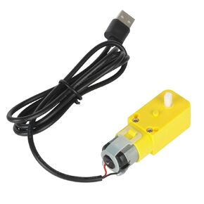 محرك تباطؤ مع سلك، ملحقات محرك DIY ذات محور واحد، محرك تباطؤ TT، أجزاء طابعة DC5V 59 دورة في الدقيقة، متوافقة مع مختبر بامبو، لإصلاح واستبدال الطابعة ثلاثية الأبعاد in Kuwait
