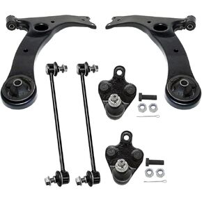 Detroit Axle - RWD Front Upper Control Arm w/Ball Joints Sway Bar End Links Outer Tie Rods Replacement for 1994-1999 Dodge Ram 1500 2500 3500 in Saudi Arabia