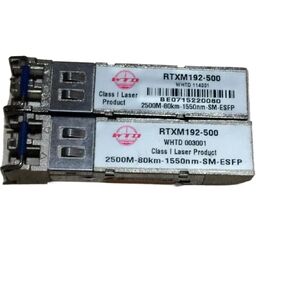 Optical Fiber Module RTXM192-500 2500M-80KM-1550NM-SM-ESFP in Saudi Arabia