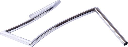 مقود فولاذي من النوع U عالي الارتفاع من Tracer، مقاس 800 * 380 * مشبك 7/8 بوصة (22.2 مم) HB-TB-U800-380-CP، كروم (كروم) in Saudi Arabia