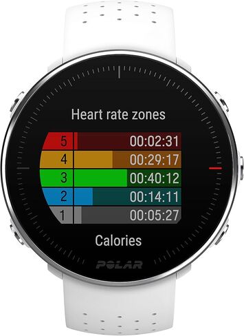 POLAR Vantage M –Advanced Running & Multisport Watch with GPS and Wrist-Based Heart Rate (Lightweight Design & Latest Technology), White, M-L in Saudi Arabia