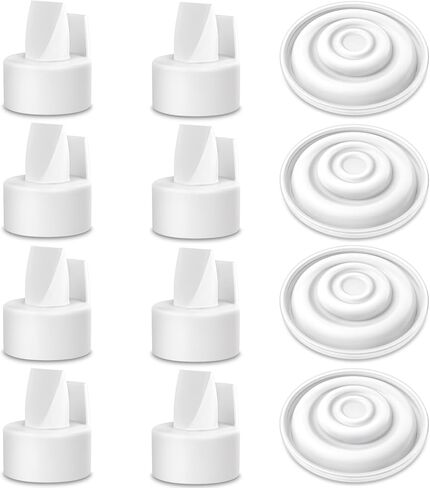 [6-Count] Papablic Duckbill Valves for Spectra S1 Spectra S2 Spectra 9 Plus, Replaceable Duckbill Valves for Spectra Duckbill Valves Compatible with Spectra Pump Parts, BPA/DEHP Free, Blue in Saudi Arabia