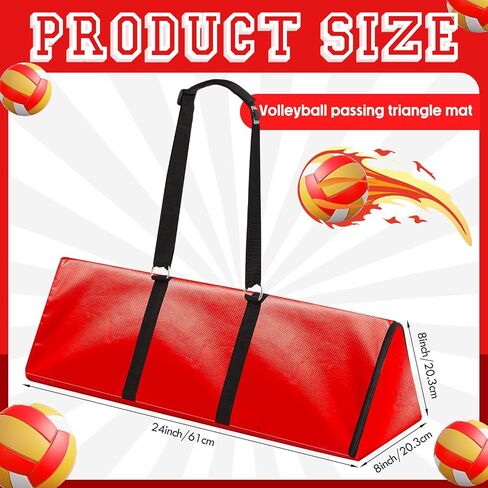 Gemscream Volleyball Passing Training Pad with Adjustable Straps, Forearm Bump Technique Trainer, Triangle Alignment Practice Aid for Skill Development, Team Drills, Indoor Outdoor Use in Saudi Arabia