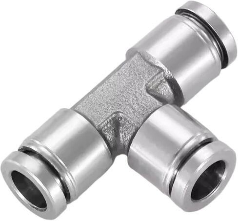 304 Stainless Steel Hose Connectors Pneumatic Fittings PE 6mm 8mm10mm Pipe Fitting Accessories 1Pcs(8mm) in Saudi Arabia
