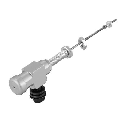 قضيب أسطوانة القابض الهيدروليكي الرئيسي للأنظمة الملولبة M10x1.25mm، الألومنيوم الفضي in Kuwait