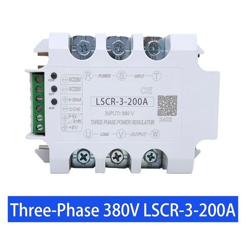 Single-Phase Three-Phase AC Solid-State Voltage Regulator 10A-200A Power Regulation Thermostat 4-20MA Potentiometer Control(Y-150 Radiator) in Saudi Arabia