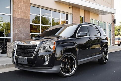 زوج المصابيح الأمامية متوافق مع 2010-2015 GMC Terrain Clear Lens / غطاء الكروم / مصابيح أمامية عاكسة كهرمانية الجانب الأيسر والأيمن # GM2502350، GM2503350 in Saudi Arabia