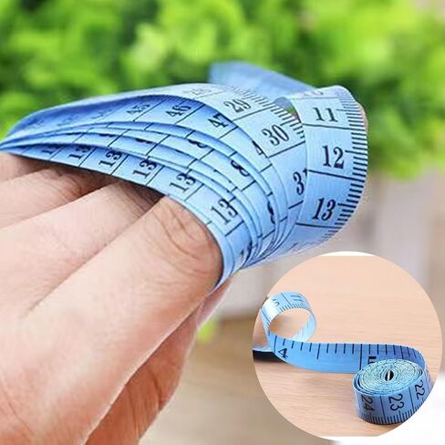 Generic 5 عبوات شريط قياس ناعم، مقياس مزدوج 150 سم/60 بوصة، دقيق، متعدد الوظائف in Saudi Arabia