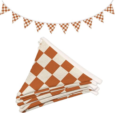Two Fast Birthday Decorations, 2nd Birthday Decoration for Boys, Race Car Party Supplies for 2 Year Old Garland Triangle Banners,Black and White Checkered Linen Type Flags 11Ft Bunting Flags in Saudi Arabia