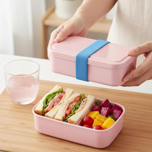 5 Pcs Bento Box Strap,Lunch Box Band Bento Boxes Band Elastic Strap for Lunch Boxes Fixing Bands Replacement for Office Classroom Picnic Camping Outdoors Meals,5 Colors in Kuwait
