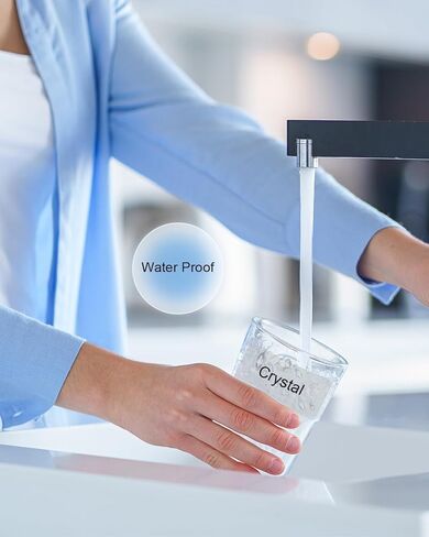 2" x 4" Crystal Clear Address Labels, Shipping Address Labels for Inkjet & Laser Printers, Waterproof Label, Easy to Peel (250 Labels, 20 Sheets) in Saudi Arabia