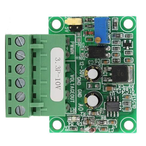 PWM to 010V Converter, High Precision Industrial Grade Digital to Analog Signal Module with 3.3V Input and Reverse Polarity Protection for PLC Automation Systems in Saudi Arabia