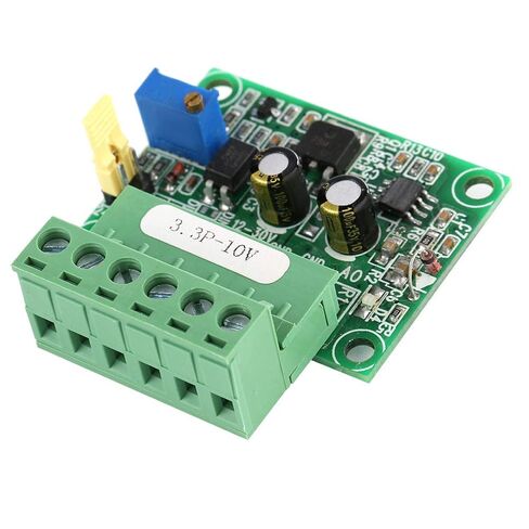 PWM to 010V Converter, High Precision Industrial Grade Digital to Analog Signal Module with 3.3V Input and Reverse Polarity Protection for PLC Automation Systems in Saudi Arabia