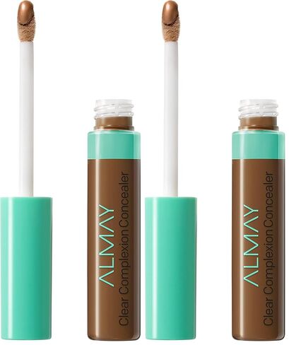 Almay Clear Complexion Acne & Blemish Spot Treatment Concealer Makeup with Salicylic Acid- Lightweight, Full Coverage, Hypoallergenic, Fragrance-Free, for Sensitive Skin, 050 Fair, 0.3 fl oz. in Saudi Arabia