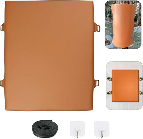 Wall Punching Pad & Tree Training Target, 2-in-1 Large Punching Bag for Boxing, MMA, Kickboxing & Martial Arts Solo Practice – Includes Adhesive Hooks & Straps in Saudi Arabia